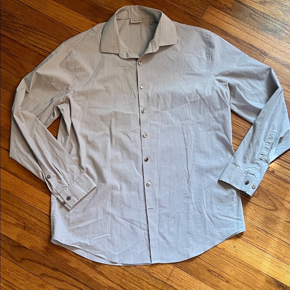 Banana Republic Light Gray Dress Shirt